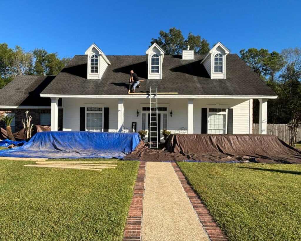 Gable roof